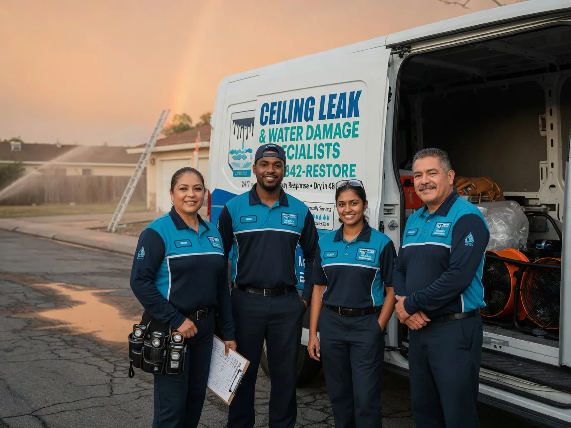 Ceiling Leak Cleanup company in Grassflat, PA