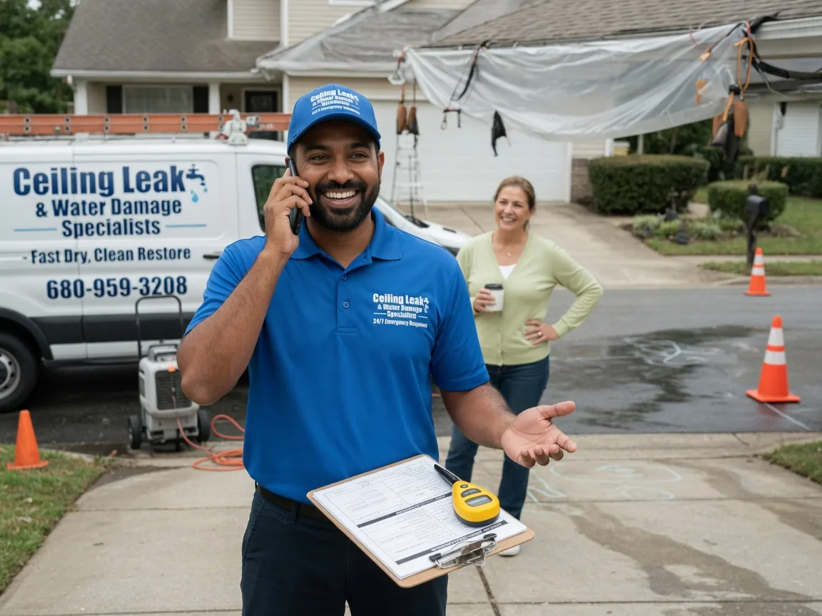 Ceiling Leak Cleanup Grassflat, PA FAQs